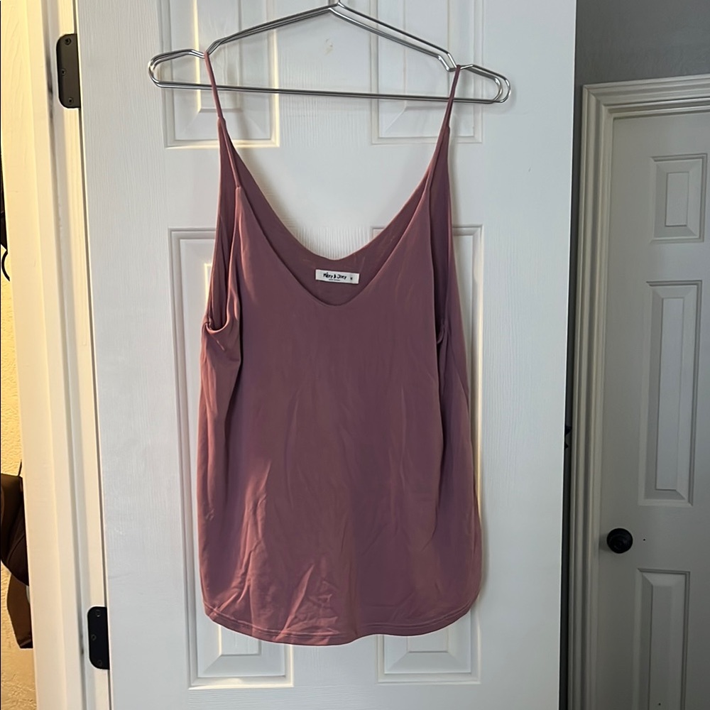 Pink Sleeveless Camisole Top